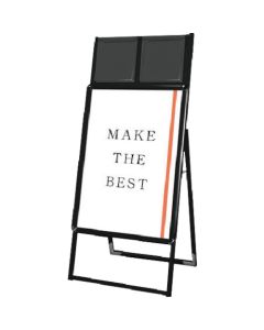Poster grip stand signboard with catalog case  อันละ 1 อัน