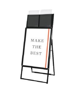 Poster grip stand signboard with catalog case  อันละ 1 อัน