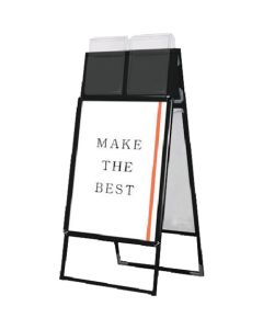 Poster grip stand signboard with catalog case  อันละ 1 อัน