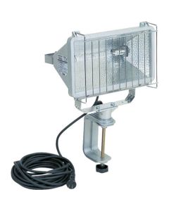 ไฟฮาโลเจนกันฝน 1000W 100V สายยาว 10 ม. พร้อมคีมจับ