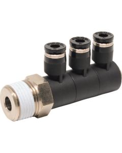 Tube Fitting Triple Banjo 1อัน