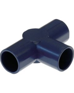 ข้องอพลาสติก PJ-207AB สีน้ำเงิน