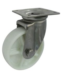 Stainless Caster (Nylon Wheel) 1อัน