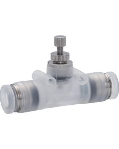 Throttle Valve PP Compact Union Straight