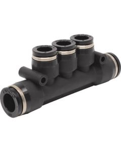 Tube Fitting Unequal Triple