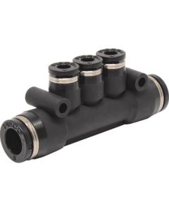 Tube Fitting Unequal Triple