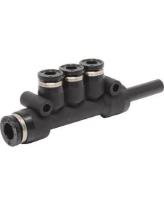 Tube Fitting Plug-in Triple Tee