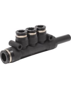 Tube Fitting Plug-in Triple Tee