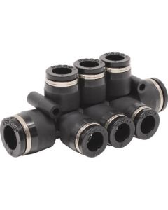 Tube Fitting Unequal Twin Triple Tee