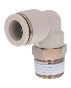 Tube Fitting Elbow Light-gray 10 อัน