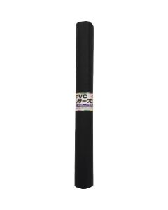 ผ้าหนัง PVC 500mm x 1400mm สีดำเข้ม