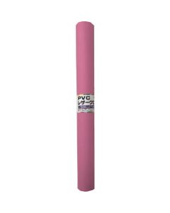 ผ้าหนัง PVC 500mm x 1400mm สีชมพู