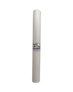 ผ้าหนัง PVC 500mm x 1400mm คาร์บอนโทนขาว