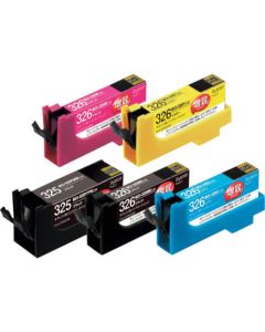 Plaisir CANON BCI-325 + 326 รุ่นเพิ่ม 5 แพ็ค