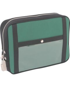 กระเป๋าใส่จดหมายแคนวาส (L) พร้อม 1 SED-lock moss green