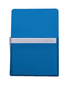 แก้วน้ำโผล่ ขนาด A6 สีฟ้า