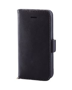 เคสหนังนิ่มสำหรับ iPhone SE พร้อมแม่เหล็กสีดำ