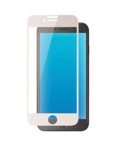 iPhone SE รุ่นที่ 2 ฟิล์มกระจกเต็มจอ สีฟ้าตัดแสง สีขาว