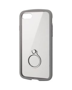 TOUGH SLIM LITE สำหรับ iPhone SE รุ่นที่ 2 สีกรอบพร้อมวงแหวนสีเทา