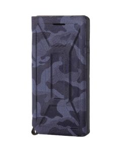 ZEROSHOCK Flap ลายพราง (สีกรมท่า) สำหรับ iPhone SE รุ่นที่ 2