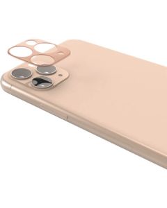 กรอบป้องกันอะลูมิเนียมสำหรับเลนส์กล้องสำหรับ iPhone 11 Pro/11 Pro Max สีทอง
