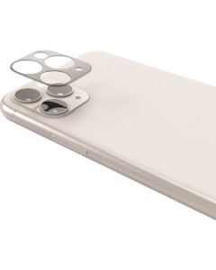กรอบป้องกันอะลูมิเนียมสำหรับเลนส์กล้องสำหรับ iPhone 11 Pro/11 Pro Max สีเงิน