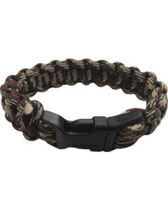สร้อยข้อมือ Paramate 4 มม. x 2.9 ม. พร้อมหัวเข็มขัดพลาสติกลายพราง
