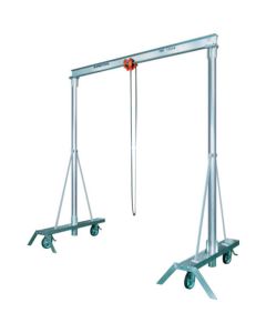 Portable Gate type Crane Aluminum Alloy Body