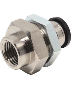 Tube Fitting Female Bulkhead Straight