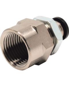 Tube Fitting Bulkhead Female Straight 10อัน