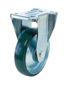 Plate Type Caster PM Series (pressed urethane wheel)