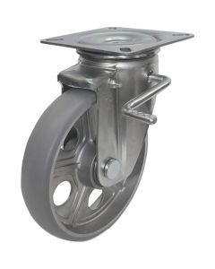 Aluminum Wheel Urethane Caster(PM Series) อันละ 1 อัน