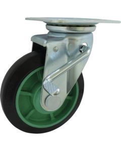 Press Caster (Rubber Wheel) 1อัน