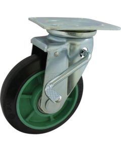 Press Caster (Rubber Wheel) 1อัน