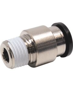Tube Fitting Straight with Hexagonal Hole