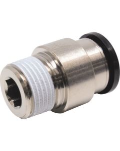 Tube Fitting Straight with Hexagonal Hole