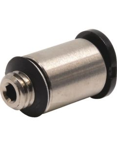 Tube Fitting Straight with Mini Hexagonal Hole