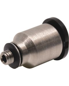 Tube Fitting Straight with Mini Hexagonal Hole