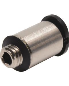 Tube Fitting Straight with Mini Hexagonal Hole
