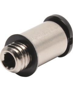Tube Fitting Straight with Mini Hexagonal Hole