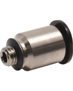 Tube Fitting Straight with Mini Hexagonal Hole