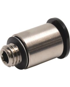 Tube Fitting Straight with Mini Hexagonal Hole