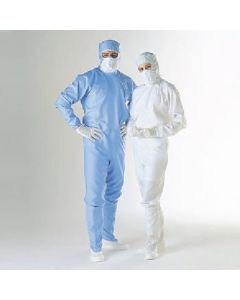 SCX Clean Room Suit With Side Fastener 1แผ่น