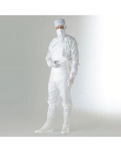 SCX Clean Room Suit With Side Fastener 1แผ่น