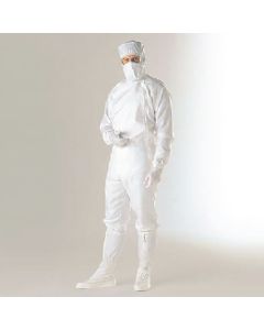 SCX Clean Room Suit With Side Fastener 1แผ่น