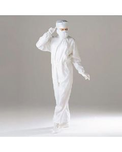 Downflow Clean Room Suit With Side Fastener 10แผ่น