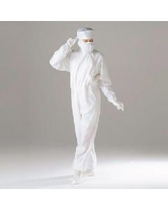 Downflow Clean Room Suit With Side Fastener 10แผ่น