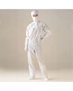 Downflow Clean Room Suit With Side Fastener 10แผ่น