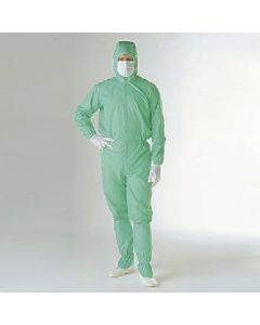 Clean Room Suit With Hood 1ชุด