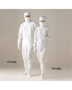 Super Antistatic Clean Room Suit With Front Fastener 10ชุด